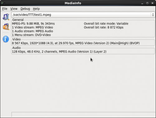 ファイル名: Screenshot-MediaInfo.png
ファイルサイズ: 235.1KB Screenshot-MediaInfo